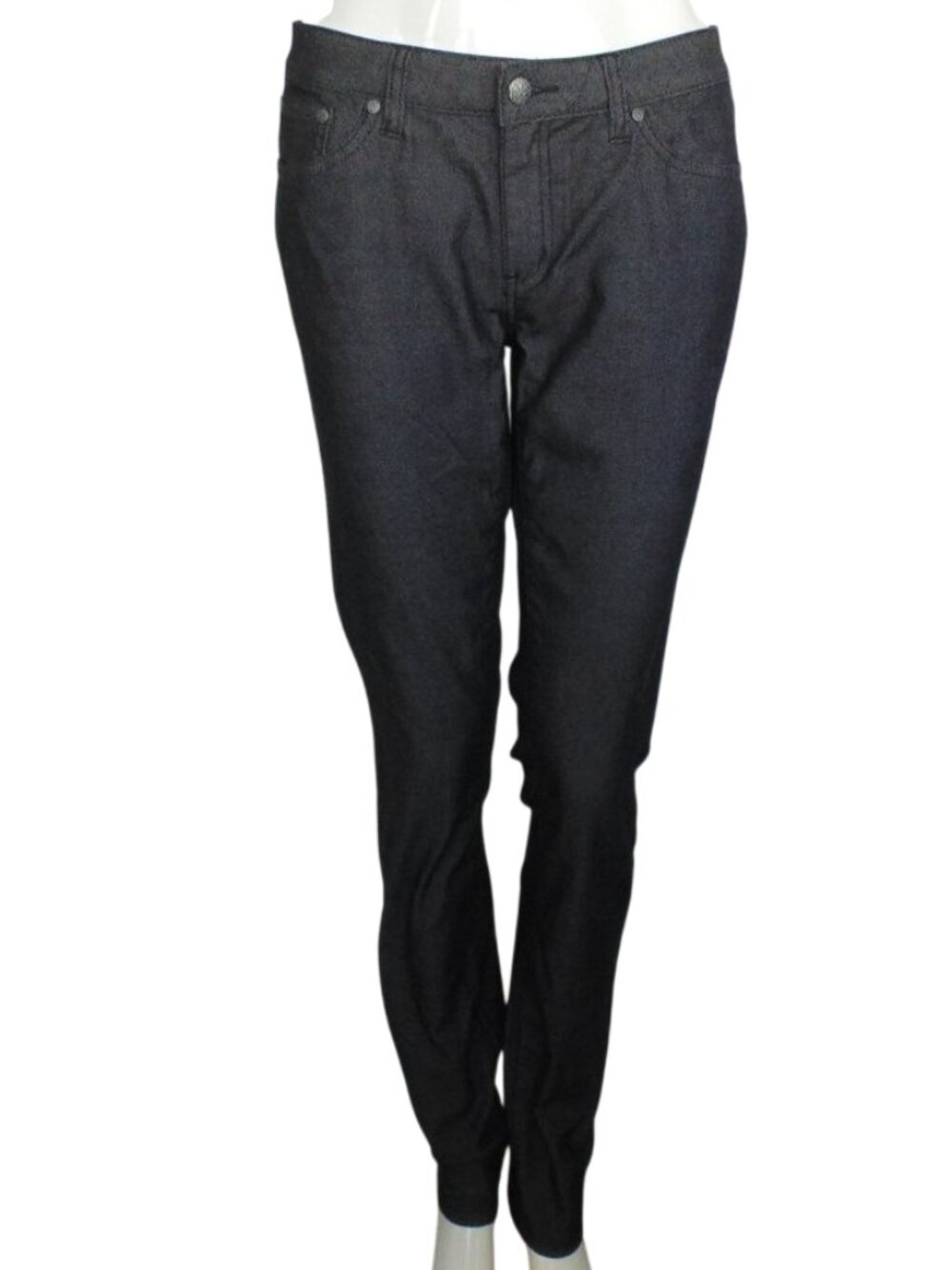 PRANA Pants/Jeans, 10/30 Long, Black, Low rise, Organic cotton blend, Pockets